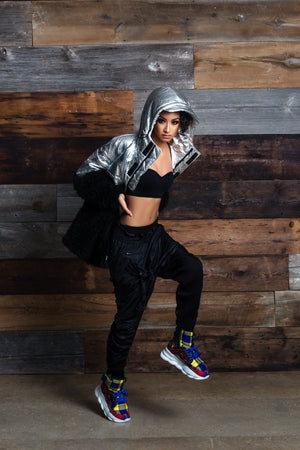 Silver "Astro" Galaxy Coat